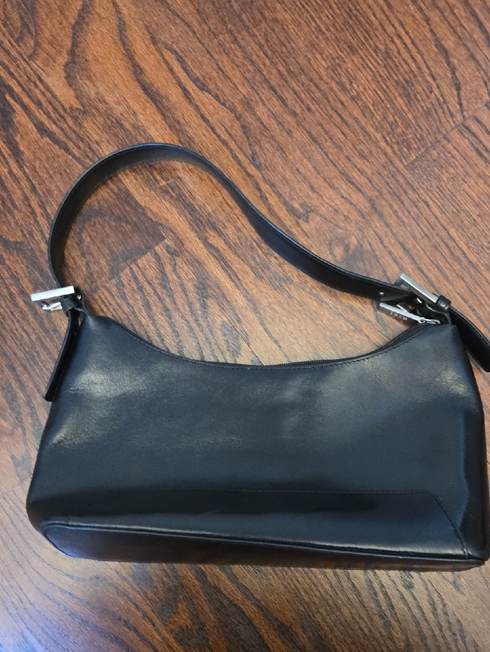 Hobo International Vintage Black Leather Shoulder Bag
